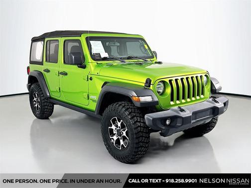 Mojito! Clearcoat 2018 Jeep Wrangler Unlimited Sport