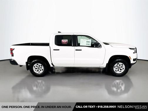Glacier White 2026 Nissan Frontier S