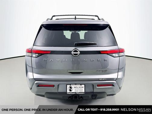 Gun Metallic 2026 Nissan Pathfinder Platinum