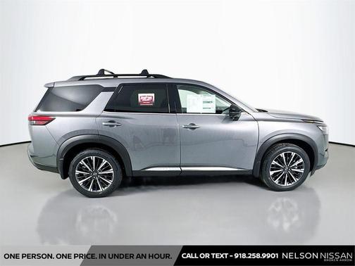 Gun Metallic 2026 Nissan Pathfinder Platinum