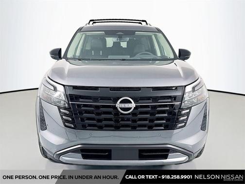 Gun Metallic 2026 Nissan Pathfinder Platinum