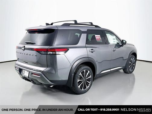 Gun Metallic 2026 Nissan Pathfinder Platinum