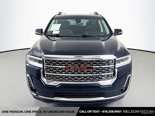 Midnight Blue Metallic 2021 GMC Acadia Denali