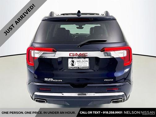 Midnight Blue Metallic 2021 GMC Acadia Denali