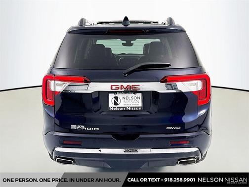 Midnight Blue Metallic 2021 GMC Acadia Denali
