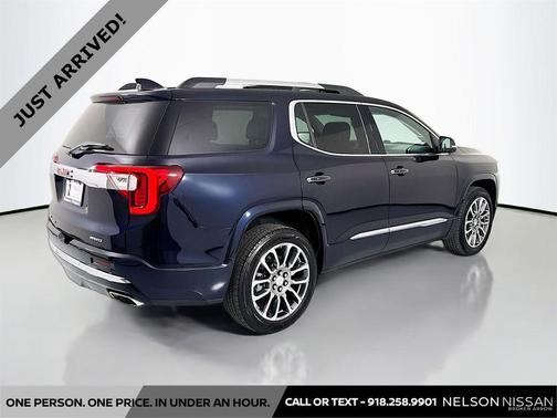 Midnight Blue Metallic 2021 GMC Acadia Denali
