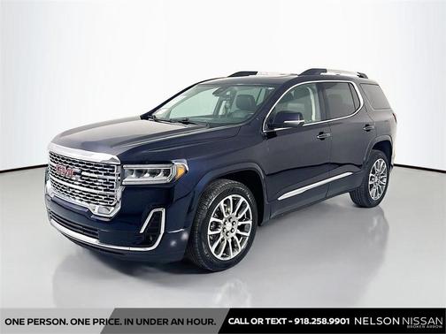 Midnight Blue Metallic 2021 GMC Acadia Denali