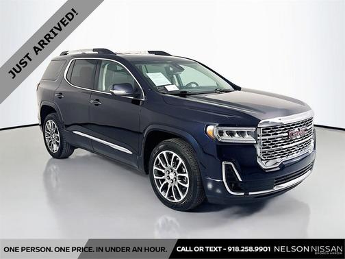 Midnight Blue Metallic 2021 GMC Acadia Denali