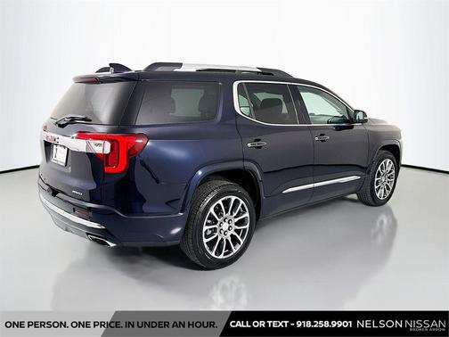 Midnight Blue Metallic 2021 GMC Acadia Denali