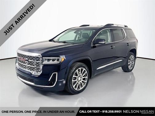 Midnight Blue Metallic 2021 GMC Acadia Denali