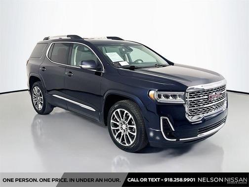 Midnight Blue Metallic 2021 GMC Acadia Denali