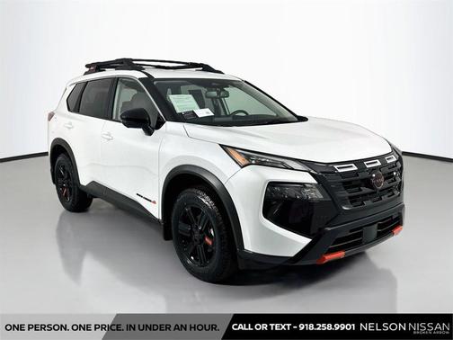 Everest White Pearl Tricoat 2026 Nissan Rogue Rock Creek