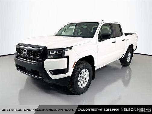 Glacier White 2026 Nissan Frontier S