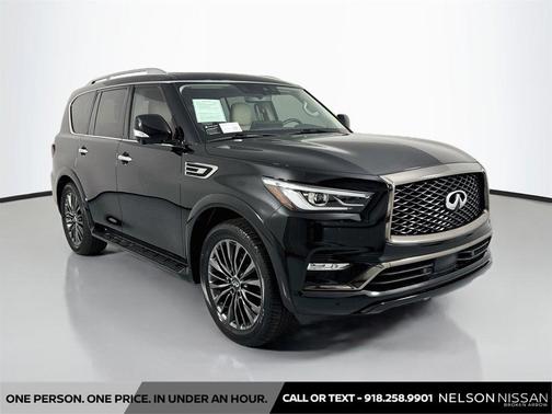 Black Obsidian 2023 INFINITI QX80 PREMIUM SELECT AWD