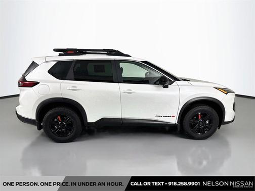 Everest White Pearl Tricoat 2026 Nissan Rogue Rock Creek