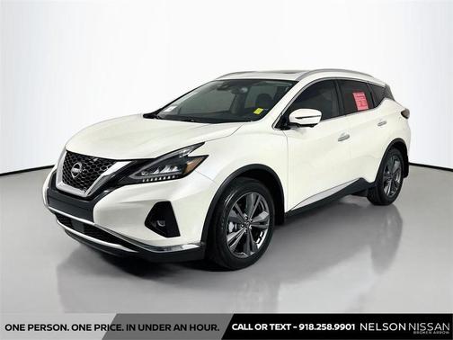 Pearl White Tricoat 2023 Nissan Murano Platinum FWD