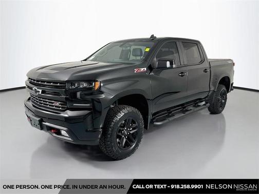 Black 2021 Chevrolet Silverado 1500 LT Trail Boss