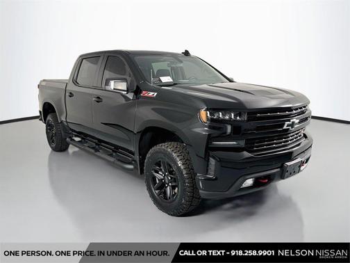 Black 2021 Chevrolet Silverado 1500 LT Trail Boss