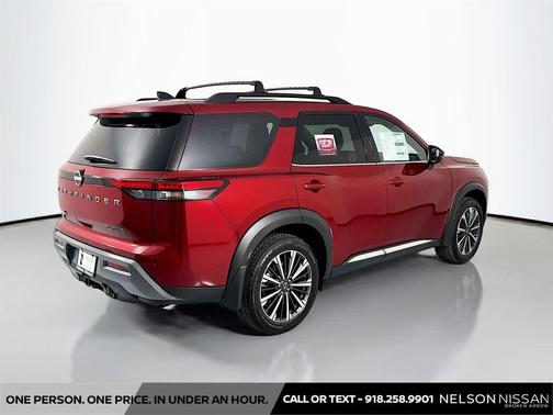 Scarlet Ember Tintcoat 2026 Nissan Pathfinder Platinum