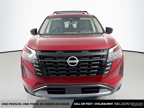 Scarlet Ember Tintcoat 2026 Nissan Pathfinder Platinum