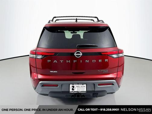Scarlet Ember Tintcoat 2026 Nissan Pathfinder Platinum