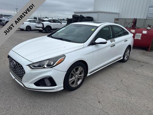Quartz White Pearl 2018 Hyundai SONATA Sport
