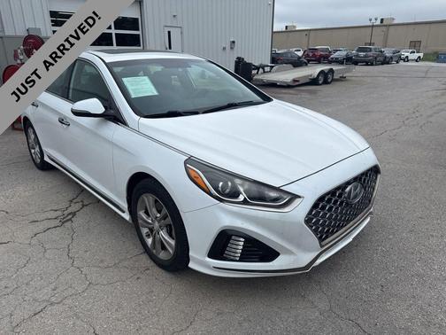 Quartz White Pearl 2018 Hyundai SONATA Sport
