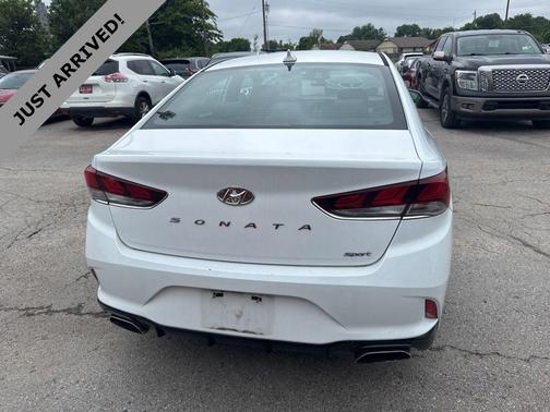 Quartz White Pearl 2018 Hyundai SONATA Sport