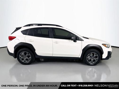 Crystal White Pearl 2021 Subaru Crosstrek Sport