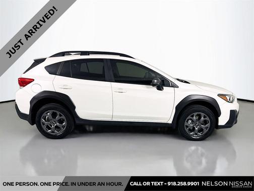 Crystal White Pearl 2021 Subaru Crosstrek Sport