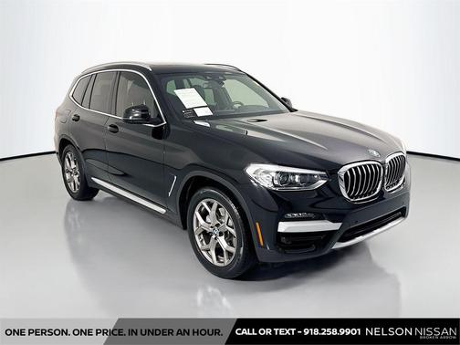 Jet Black 2021 BMW X3 xDrive30i