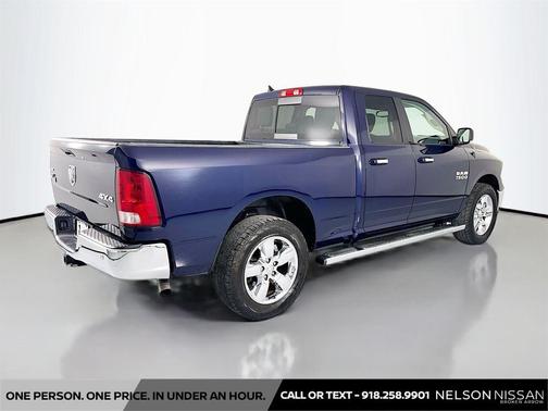 True Blue Pearlcoat 2018 RAM 1500 Big Horn