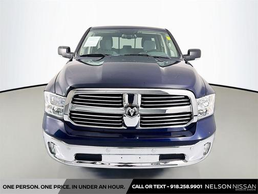 True Blue Pearlcoat 2018 RAM 1500 Big Horn