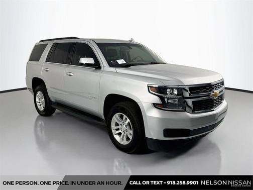 Silver Ice Metallic 2019 Chevrolet Tahoe LS