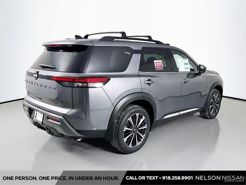 Gun Metallic 2026 Nissan Pathfinder Platinum