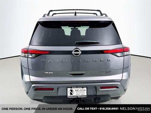 Gun Metallic 2026 Nissan Pathfinder Platinum