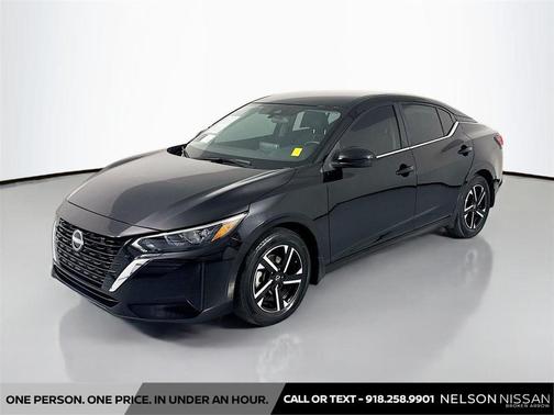 Super Black 2024 Nissan Sentra SV