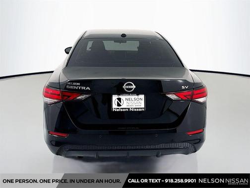 Super Black 2024 Nissan Sentra SV