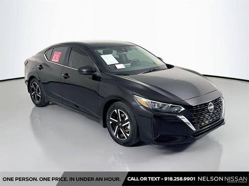 Super Black 2024 Nissan Sentra SV