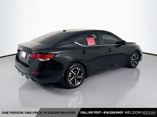 Super Black 2024 Nissan Sentra SV