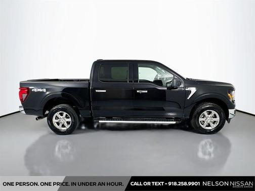 AGATE BLACK METALLIC 2024 Ford F-150 XLT
