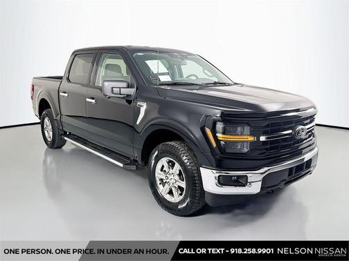AGATE BLACK METALLIC 2024 Ford F-150 XLT