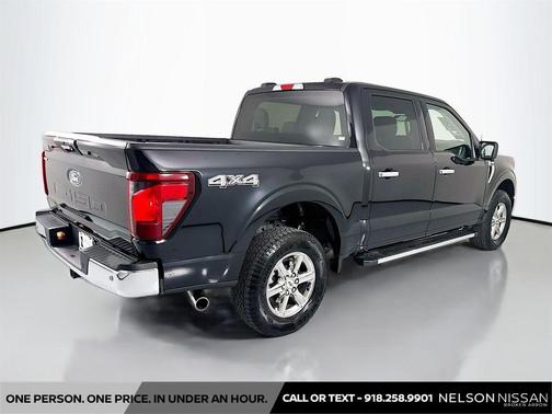AGATE BLACK METALLIC 2024 Ford F-150 XLT