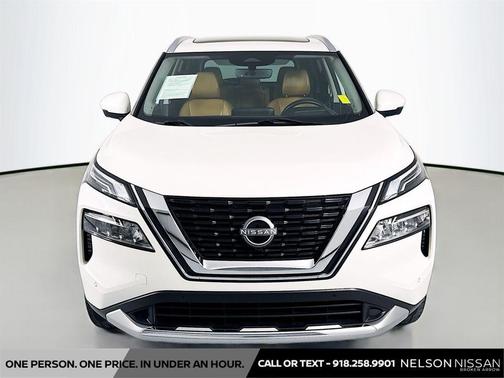 Pearl White Tricoat 2023 Nissan Rogue Platinum