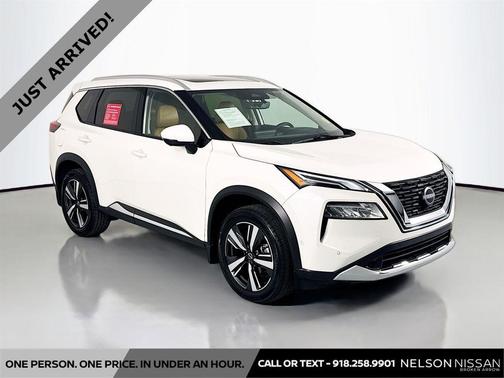 Pearl White Tricoat 2023 Nissan Rogue Platinum