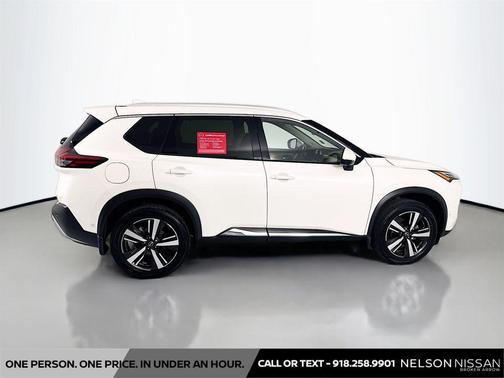 Pearl White Tricoat 2023 Nissan Rogue Platinum