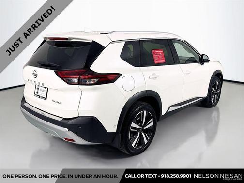 Pearl White Tricoat 2023 Nissan Rogue Platinum