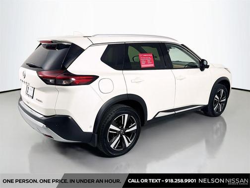 Pearl White Tricoat 2023 Nissan Rogue Platinum