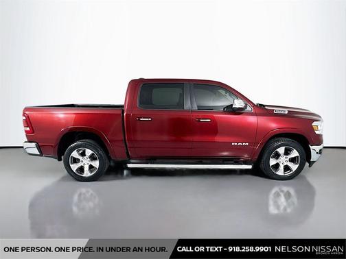 Delmonico Red Pearlcoat 2019 RAM 1500 Laramie