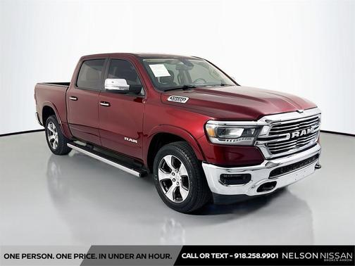 Delmonico Red Pearlcoat 2019 RAM 1500 Laramie